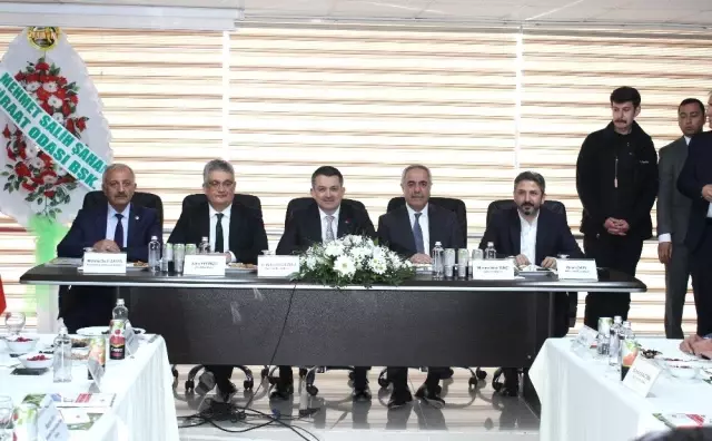 Ziraat Odası Başkanı Şahan Bakan Pakdemirli'nin Gelişini Değerlendirdi