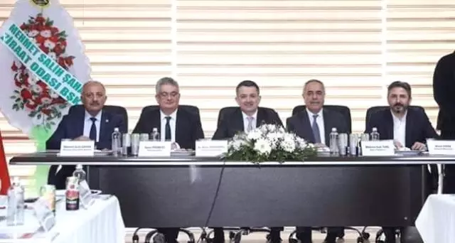 Ziraat Odası Başkanı Şahan, Bakan Pakdemirli'nin Gelişini Değerlendirdi