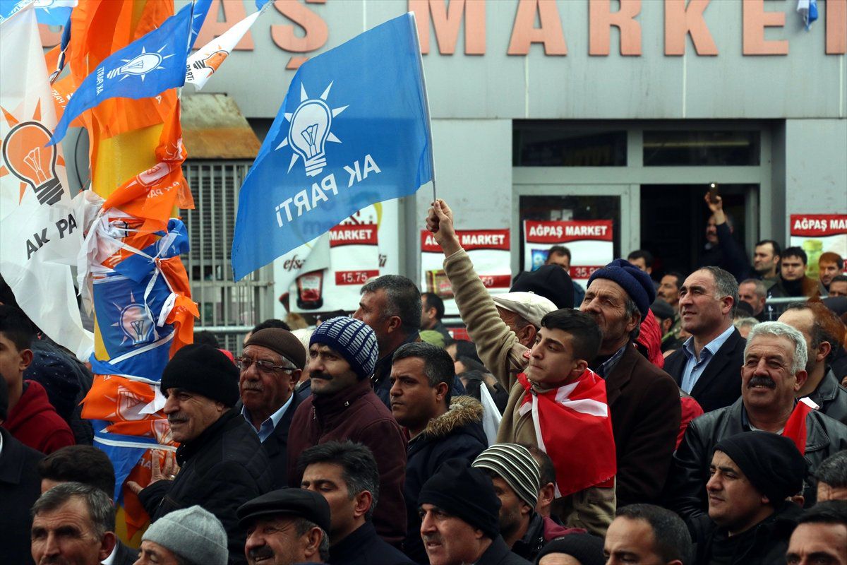 AK Parti'nin Ağrı Mitingi