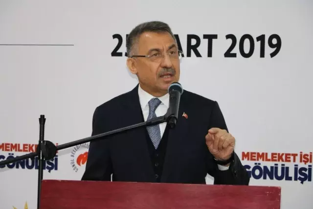 Cumhurbaşkanı Yardımcısı Fuat Oktay Açıklaması