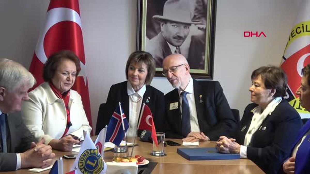 İzmir Lions Kulüpleri Dünya Başkanı'ndan İzmir Ziyareti
