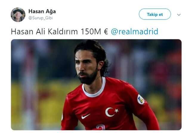 Milli Takımdaki İlk Golünü Atan Hasan Ali Kaldırım, Sosyal Medyayı Salladı