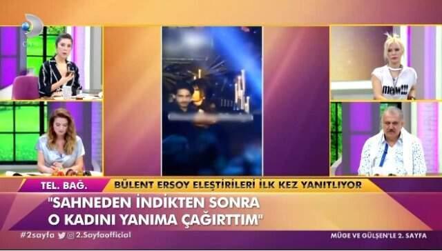 Sahnede Yanına Gelen Kadına Mikrofonla Vuran Bülent Ersoy, Kendisini Savundu
