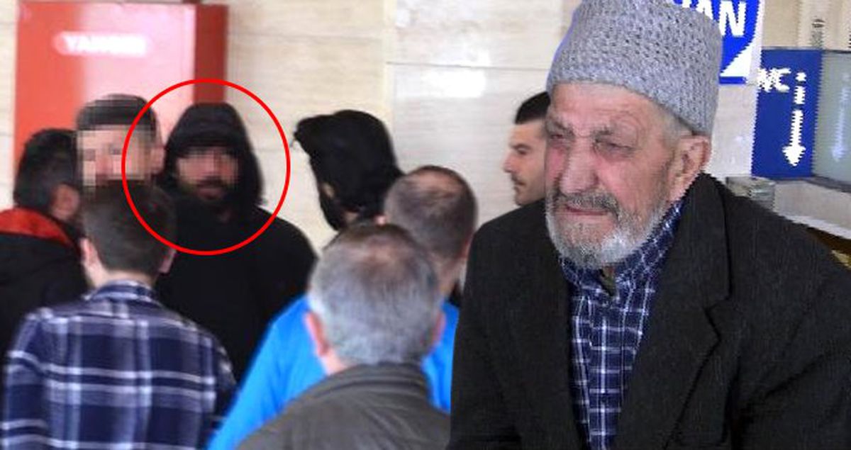 Tespih Satan Yaşlı Adama Vuran Kişiye Cemaatten Tepki
