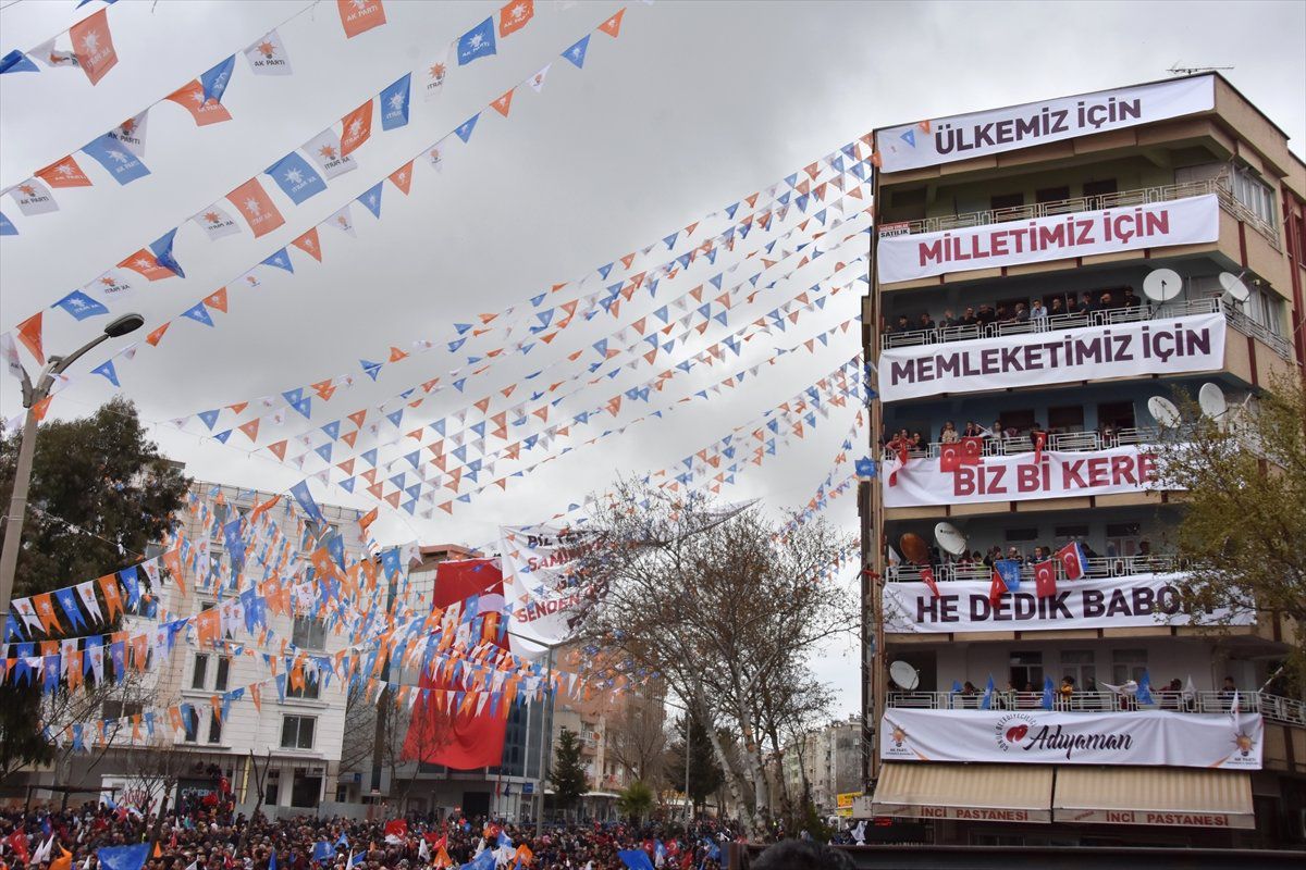 AK Parti'nin Adıyaman Mitingi