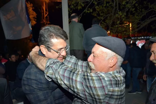 Baba Ocağında Mehmet Tosun'a Muhteşem Karşılama