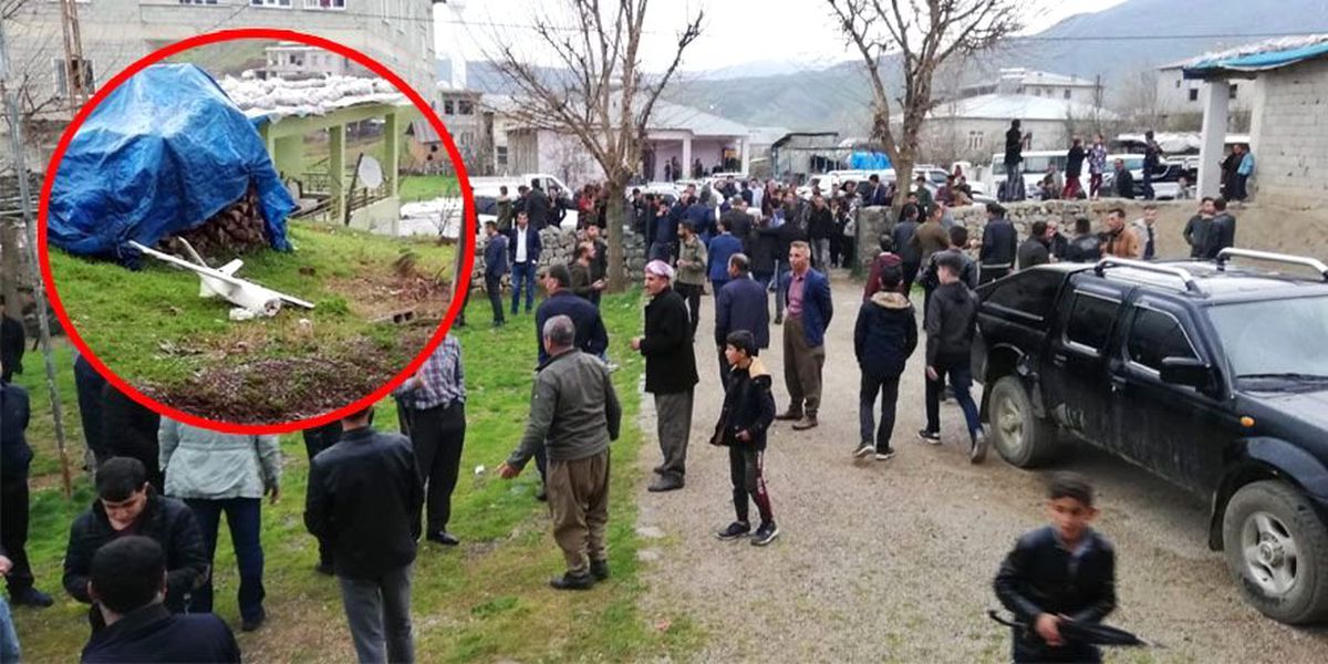 Derecik'te PKK'lıların Keşif Amaçlı Gönderdiği 'Drone', Vurularak Düşürüldü