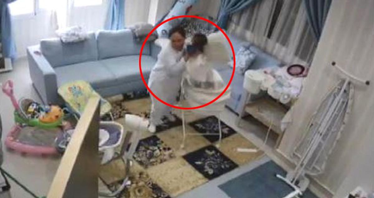 Filipinli Kahraman Dadı, Bebeği Son Anda Kurtardı