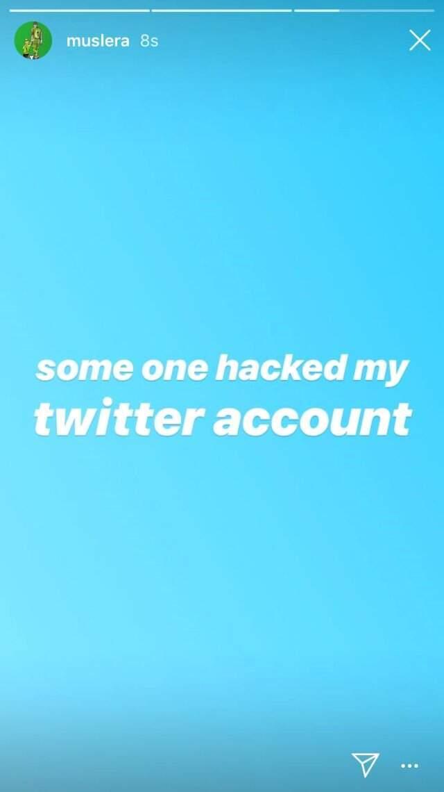 Muslera'nın Twitter Hesabı Hacklendi