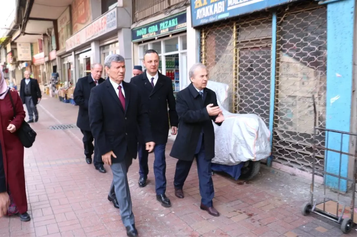 Alan, Fevkani Köprüaltı Esnafını Ziyaret Etti: