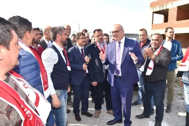Cumhur İttifakı Adaylarına Şehzadeler'de Büyük İlgi Cumhur İttifakı Adaylarına Şehzadeler'de Büyük İlgi