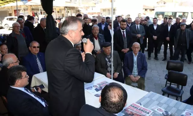 Kolay Mahallesi'nde Cumhur İttifakı Adaylarına Coşkulu Karşılama Kolay Mahallesi'nde Cumhur İttifakı Adaylarına Coşkulu Karşılama