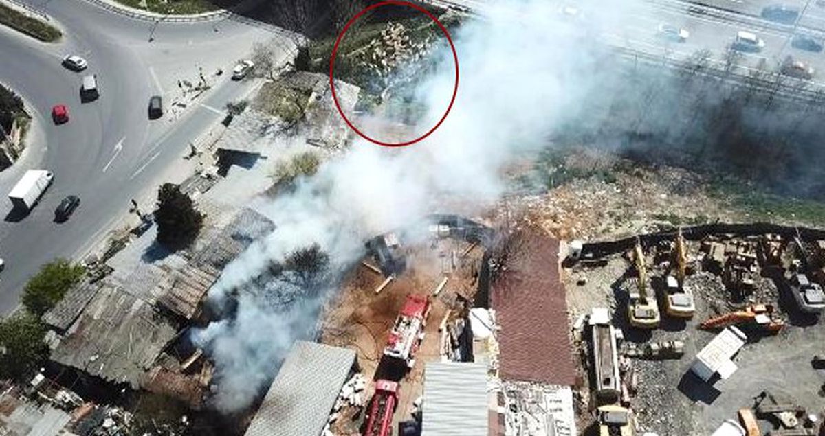 Adaklık Koyunlarını Alevlerin Arasından Böyle Kurtardı