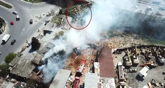 Adaklık Koyunlarını Alevlerin Arasından Böyle Kurtardı Adaklık Koyunlarını Alevlerin Arasından Böyle Kurtardı
