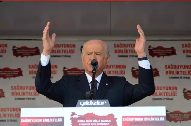 Bahçeli'den Cindoruk'a Sert Tepki