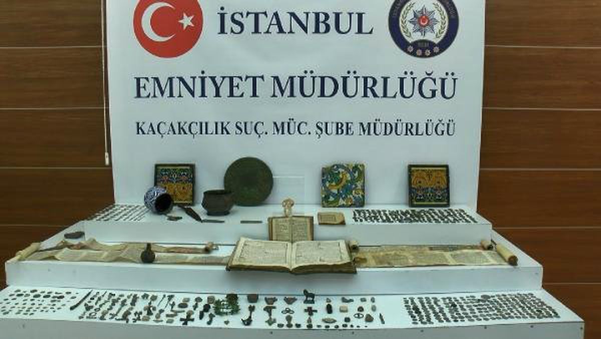 Ek Bilgi ve Fotoğraflarla) - İstanbul'da Tarihi Eser Operasyonu