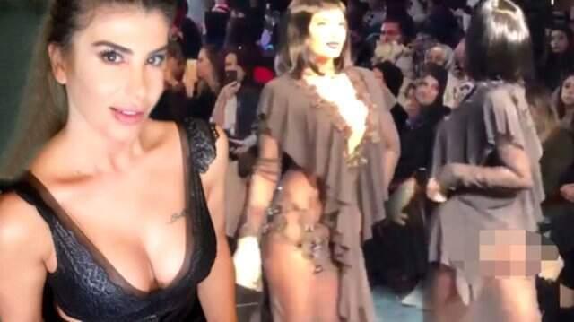 Kalçasını Açarak Gündem Olan Hatice'den