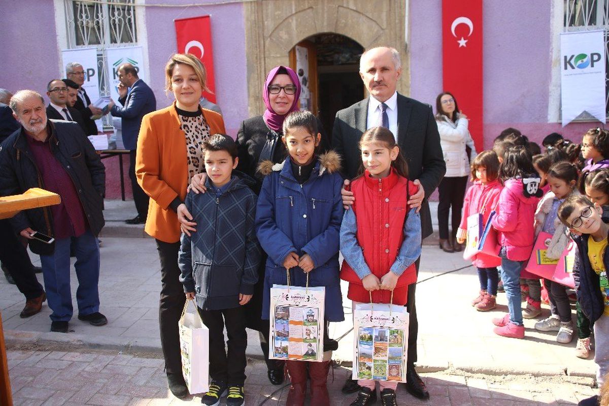 Karaman'da En Çok Kitap Okuyan Çocuklar Ödüllendirildi