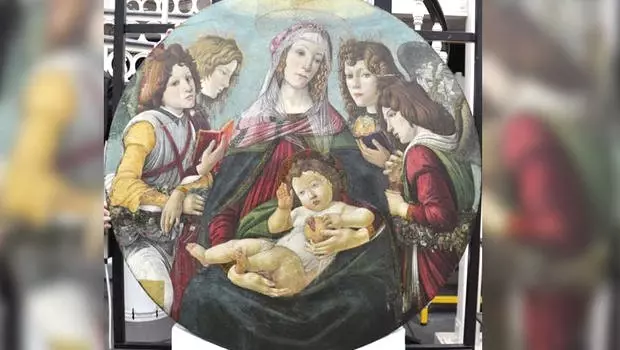 Sandron Botticelli'nin Tablosu Gerçek Çıktı Sandron Botticelli'nin Tablosu Gerçek Çıktı