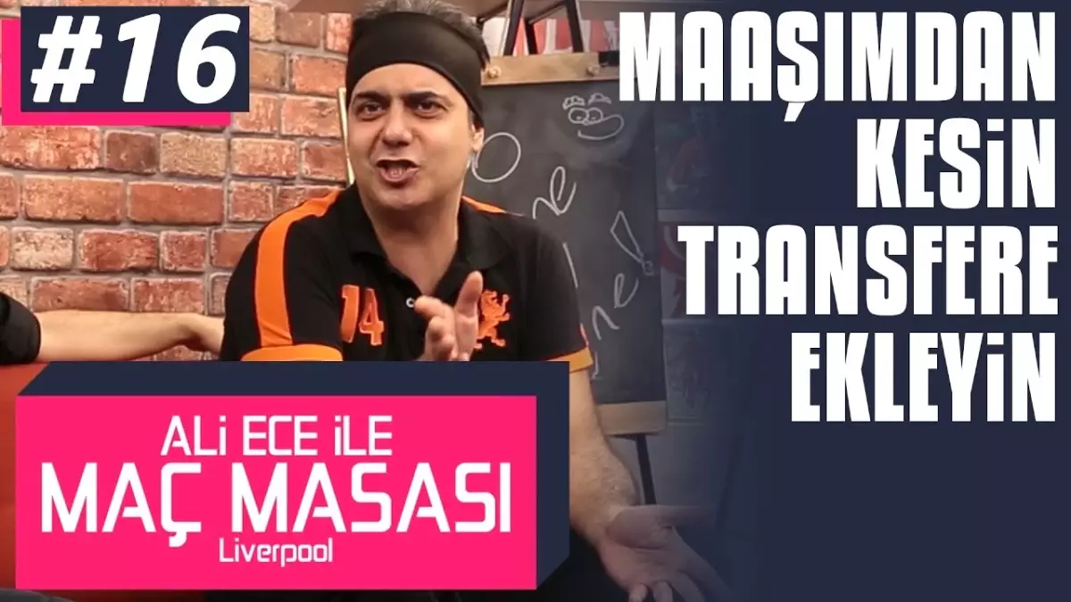 Ali Ece ile Maç Masası - 2. Sezon 16. Bölüm | Maaşımdan Kesin, Transfere Ekleyin