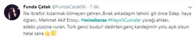 İYİ Partili Yöneticinin, AK Parti Broşürü Dağıtan Gence Yaklaşımı reaksiyon Çekti