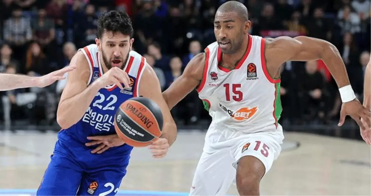 Anadolu Efes Deplasmanda Baskonia'yı Devirdi