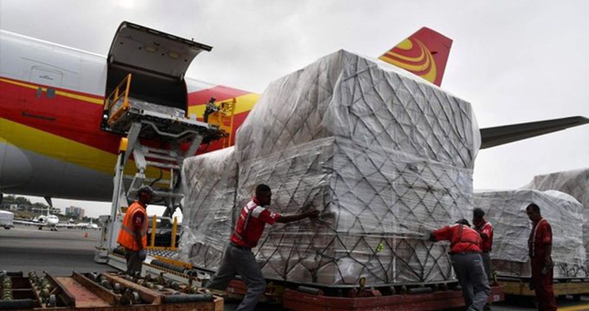 Çin'in Yolladığı 65 Tonluk Tıbbi Malzeme Yardımı Venezuela'ya Ulaştı