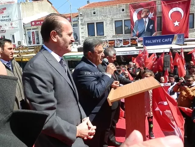 Cumhur İttifakı'nın Foça Başkan Adayı Serdar Mersin'den Son Miting Cumhur İttifakı'nın Foça Başkan Adayı Serdar Mersin'den Son Miting