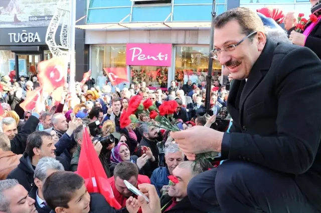 Sakarya'da Cumhur İttifakı'ndan 'Sevgi Yürüyüşü' Sakarya'da Cumhur İttifakı'ndan 'Sevgi Yürüyüşü'