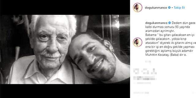 Usta Sanatçı Barış Manço'nun Babası Muhittin Kocabaş Hayatını Kaybetti