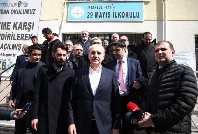 AK Parti Genel Başkanvekili Kurtulmuş, Oyunu Kullandı AK Parti Genel Başkanvekili Kurtulmuş, Oyunu Kullandı