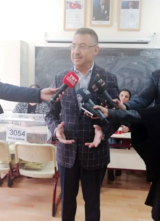 Cumhurbaşkanı Yardımcısı Oktay Oyunu Kullandı