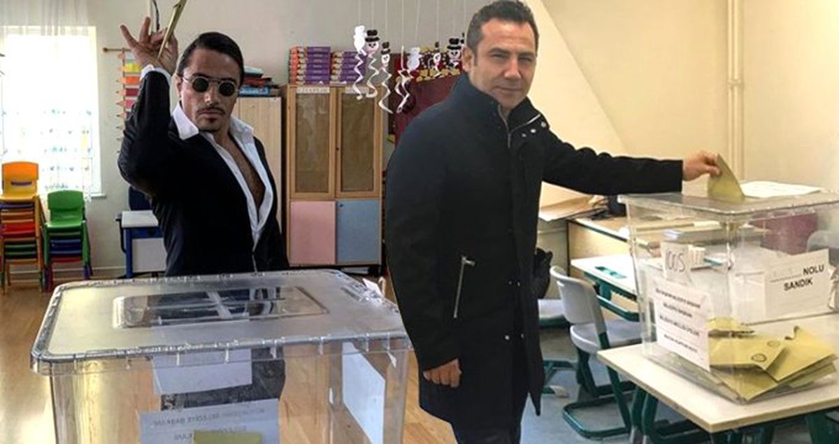 Oy Kullanan Ünlü İsimlerden İlk Görüntüler