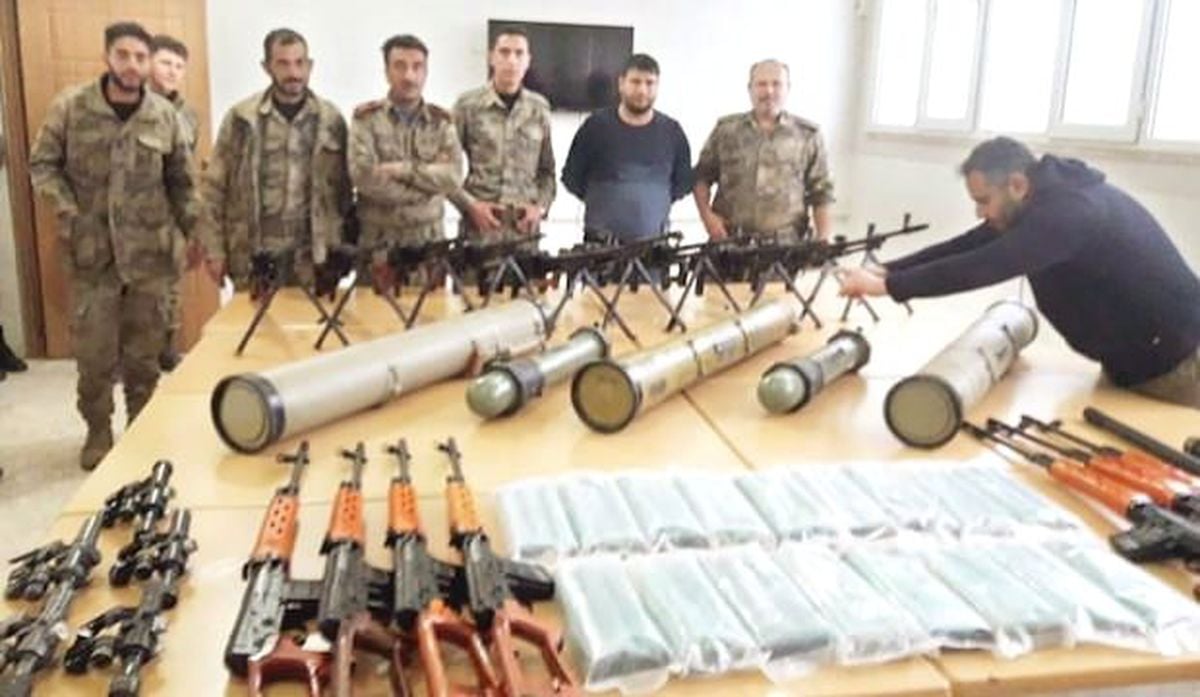 PKK'ya Giden 3 TIR Silah Ele Geçirildi