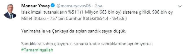 Son Dakika! Yavaş 'Kazandık' Demişti, Mehmet Özhaseki'den Açıklama Geldi: Yarışı Önde Tamamlıyoruz
