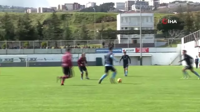 Trabzonspor, Hazırlık Maçında 1461 Trabzon'u 2-1 Yendi