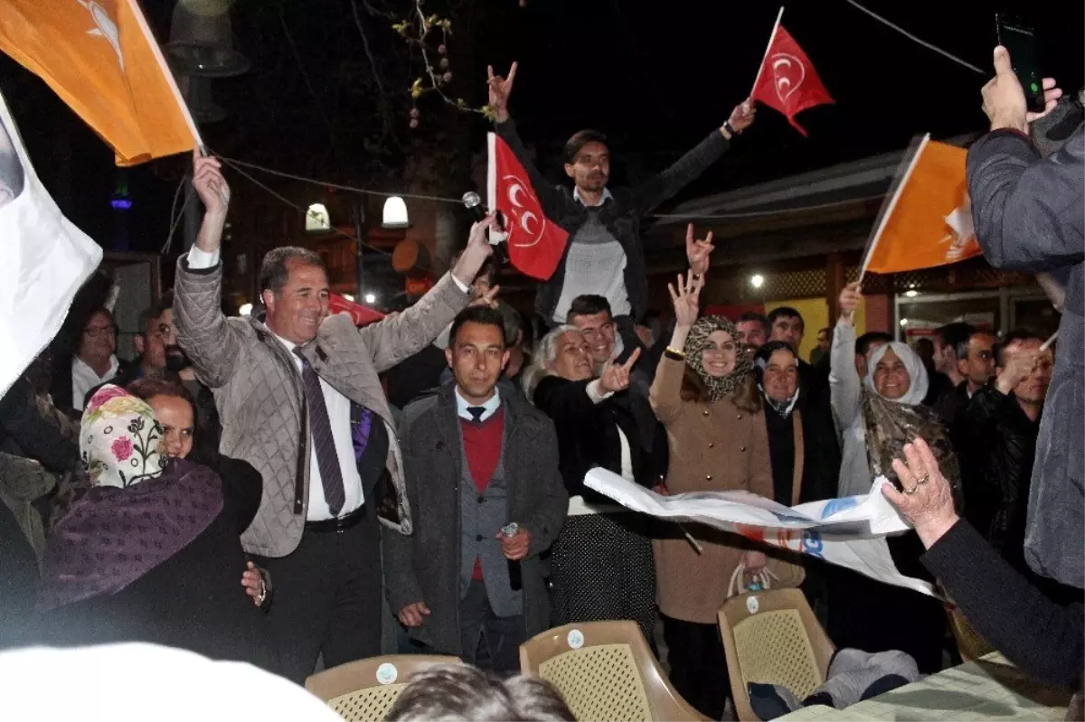 Başkan Adayı Hüseyin Çam Saracıkaya'da Seçimi Büyük Farkla Kazandı