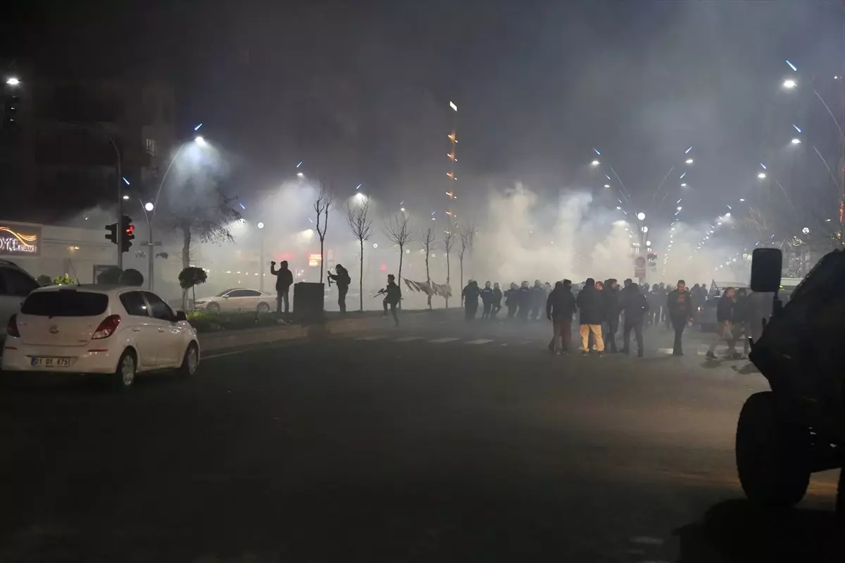 Batman'da İzinsiz Yürüyüşe Müdahale