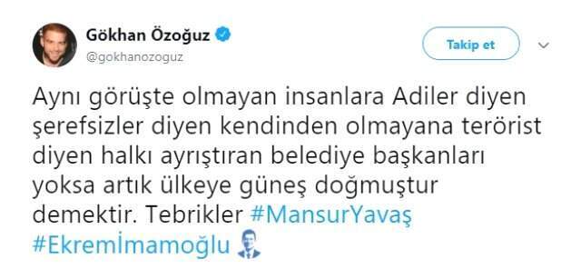 CHP'yi Destekleyen Gökhan Özoğuz, 'Niye Acun'la Çalıştın' Diyenlere Sert Çıktı