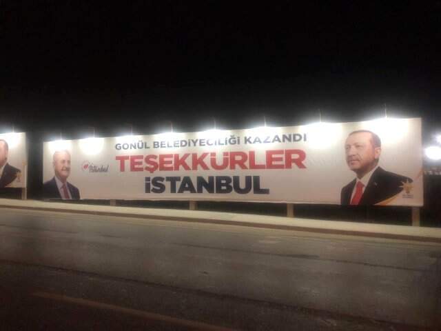 İmamoğlu'ndan, AK Parti'nin Teşekkür Pankartlarına Suç Duyurusu!