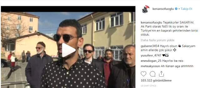 Kenan Sofuoğlu'ndan Seçim Sonrası Sakarya'ya Teşekkür