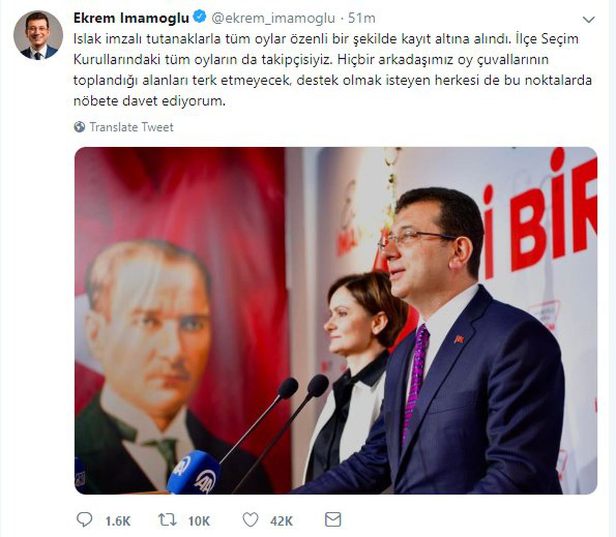 Önce Kameralar Önünde Konuştu, Ardından Twitter'dan Çağrı Yaptı: Hakkımı Yedirtmem!