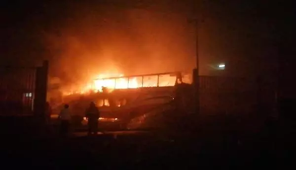 Peru'da Otobüs Yandı: 20 Ölü, 7 Yaralı