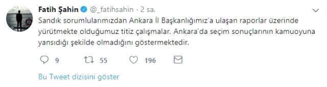 Son Dakika! AK Parti'den Seçim Sonuçlarına İlişkin Açıklama: Ankara'da Seçim Sonuçları Kamuoyuna Yansıdığı Şekilde Değil