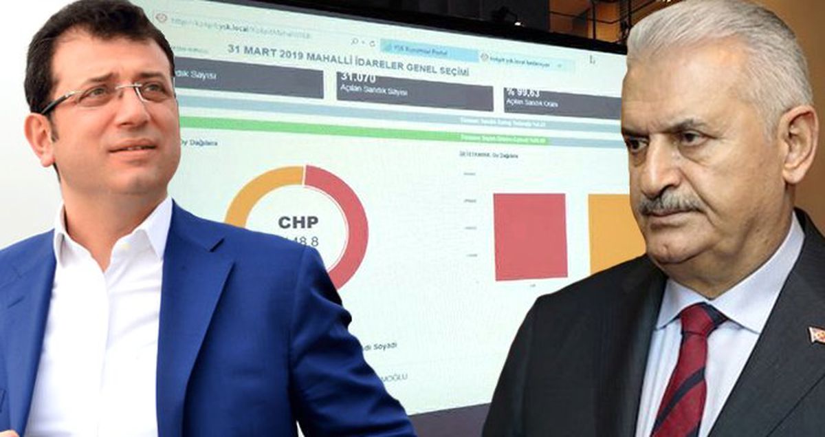 YSK'nın Verilerine Göre Ekrem İmamoğlu Önde!