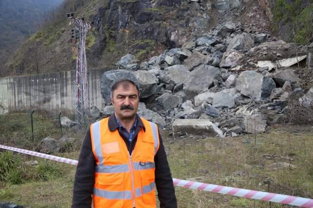 Tünelde Meydana Genel Göçüğün Ortaya Çıkardığı Manzara Gün Ağarınca Ortaya Çıktı