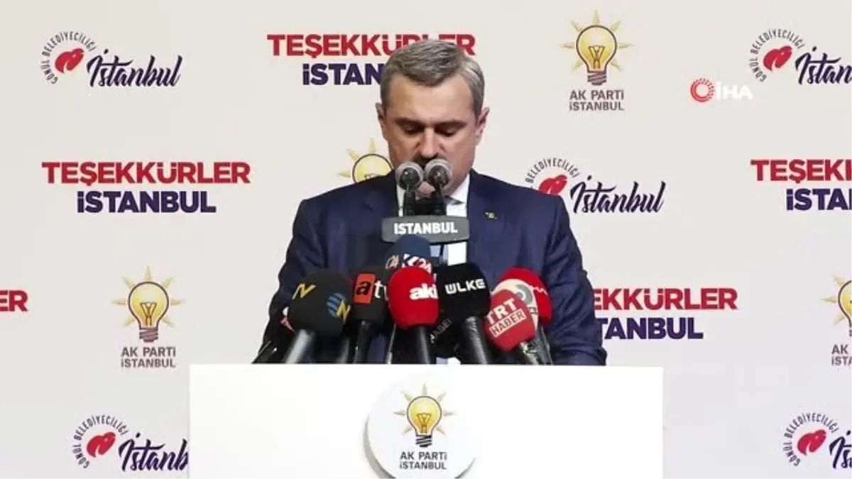 AK Parti İstanbul İl Başkanı Bayram Şenocak: '39 İlçe Seçim Kurullarına İtirazlarımızı Teslim Ettik'