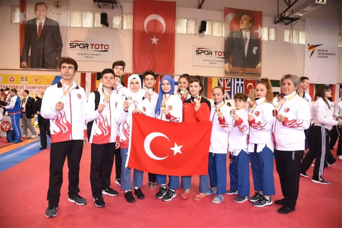 Avrupa Taekwondo Şampiyonası'na 8 Madalyalı Başlangıç