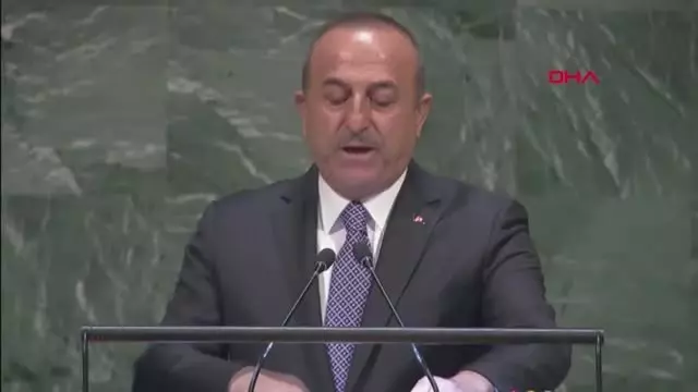 Dha Dış - Çavuşoğlu, BM'de Konuştu Terörün Dini, Irkı Yoktur