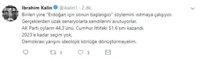 İbrahim Kalın'dan Sert Tepki: Kendilerini Avutuyorlar